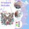 2 Pcs Diamond Painting Kits Hanging Pendant,Diamond Art Kits for Adults,Special Shaped Diamond Art Butterfly Window Ornaments Diamond Art Suncatchers for DIY Crafts Gift and Decor,Box Package